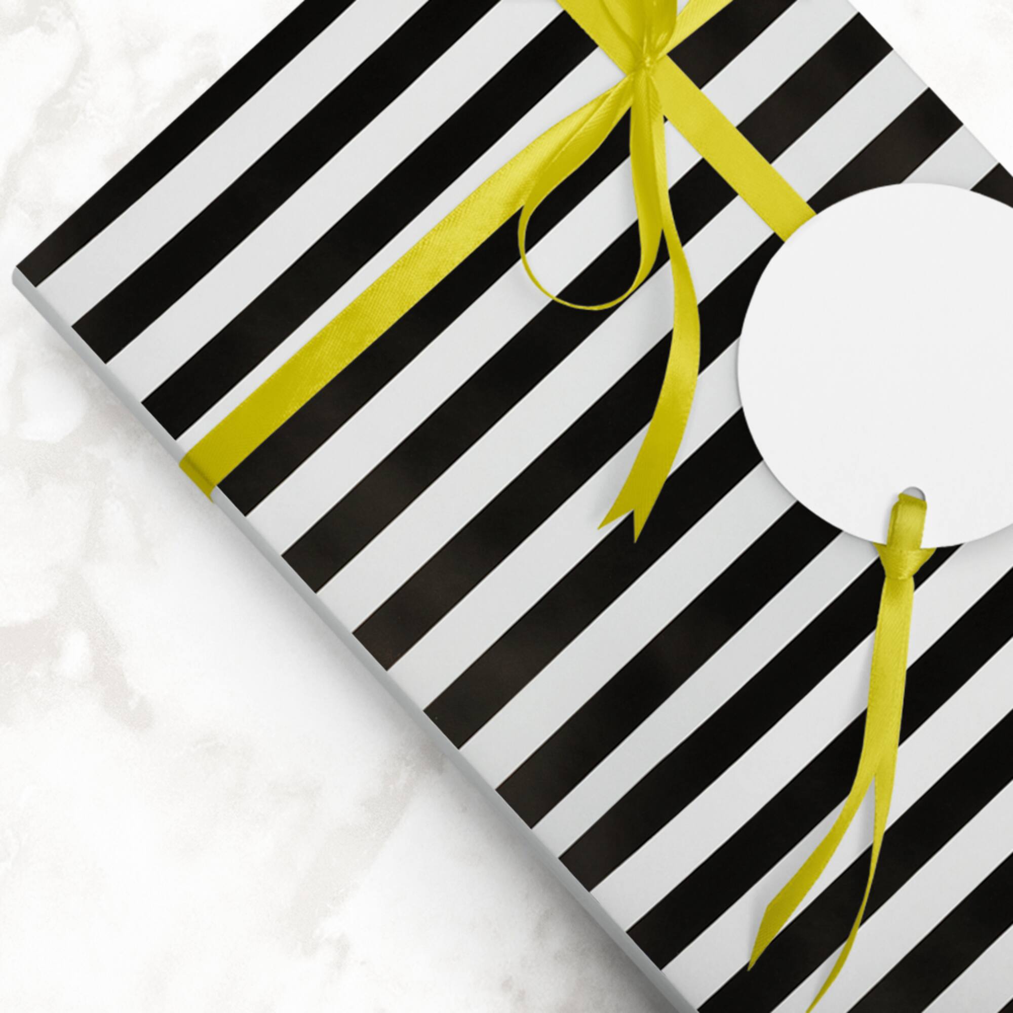 JAM Paper Striped Gift Wrap